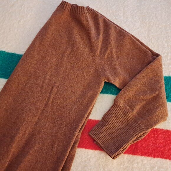 CELTIC & CO Slouch Dress, caramel colour, sz M - Picture 5 of 6